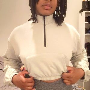 Crop sweatshirt - womens tall